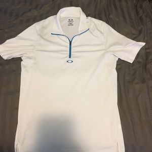 Oakley Zip Up TPC River Highlands Polo